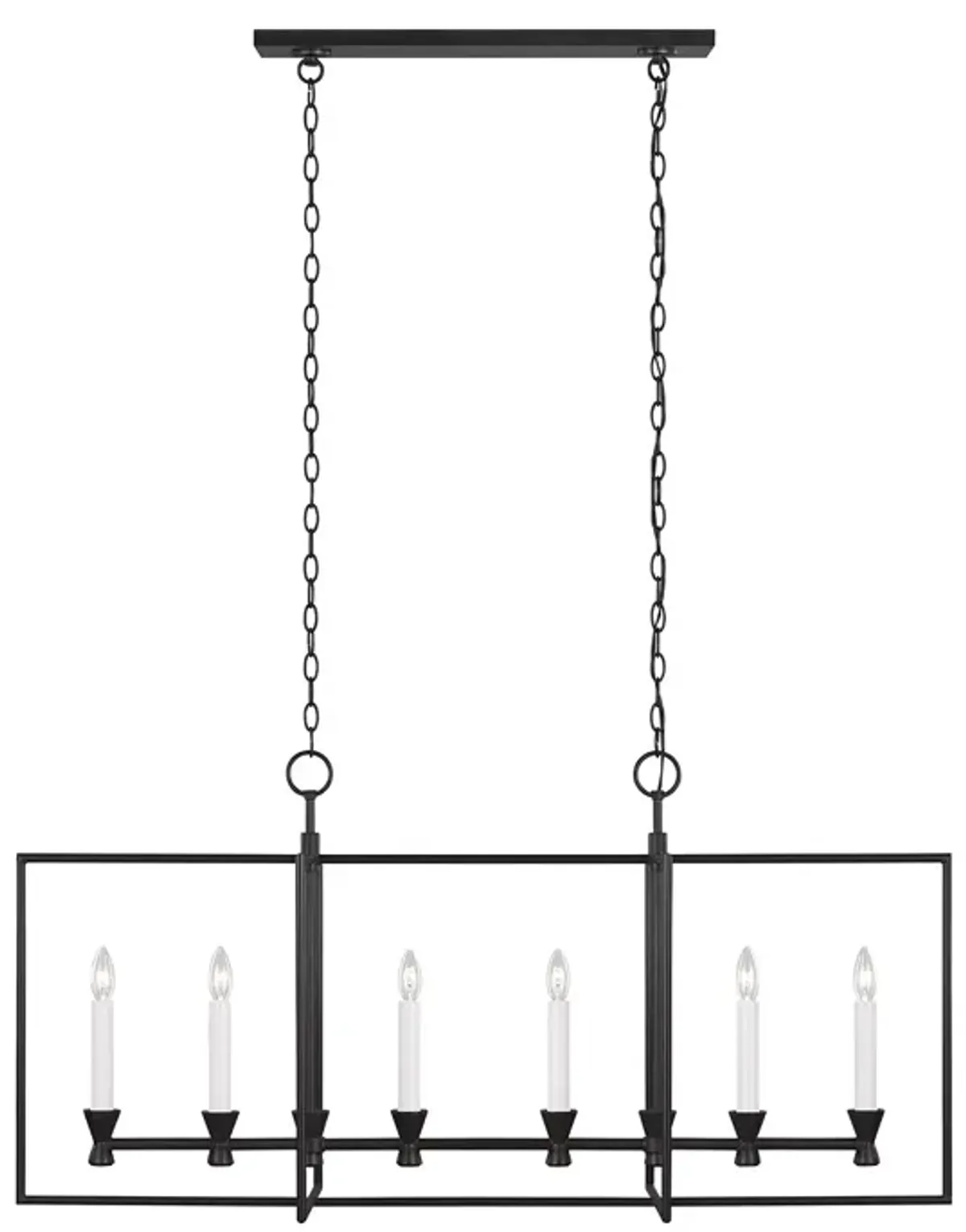 Chapman & Myers Keystone 6 Light Linear Lantern