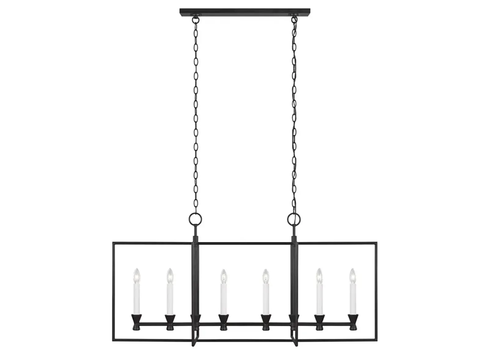 Chapman & Myers Keystone 6 Light Linear Lantern