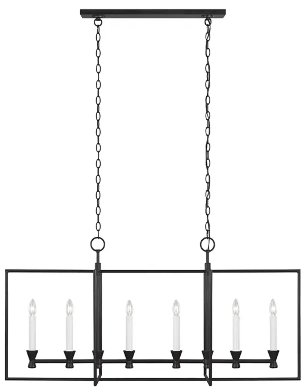 Chapman & Myers Keystone 6 Light Linear Lantern