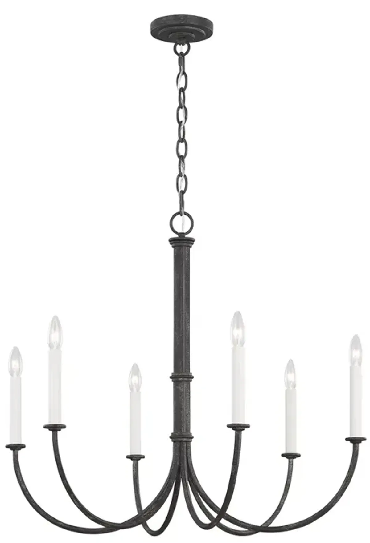 Chapman & Myers Champlain Small 6 Light Chandelier