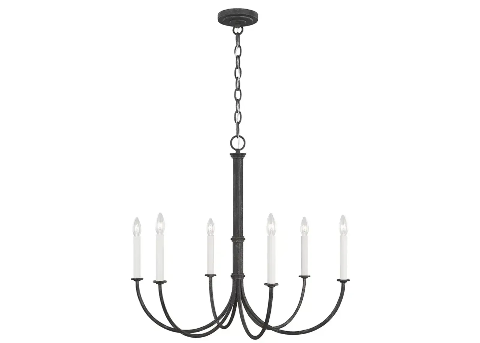 Chapman & Myers Champlain Small 6 Light Chandelier