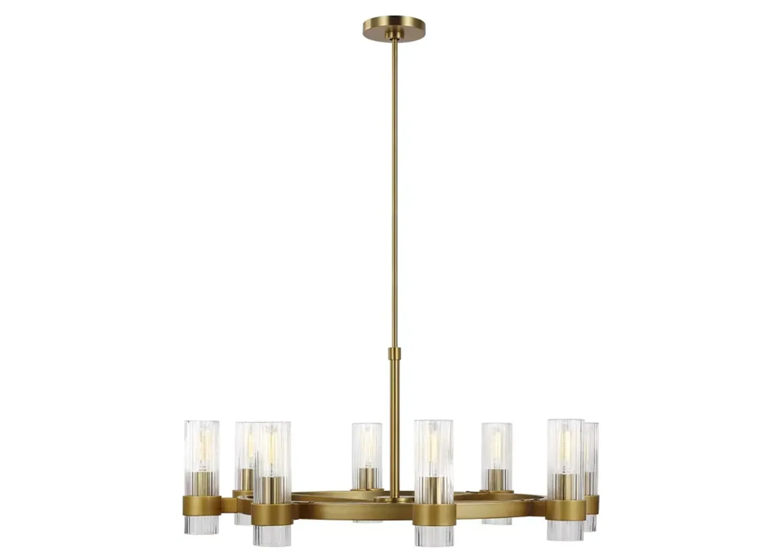 Chapman & Myers Geneva 8 Light Chandelier