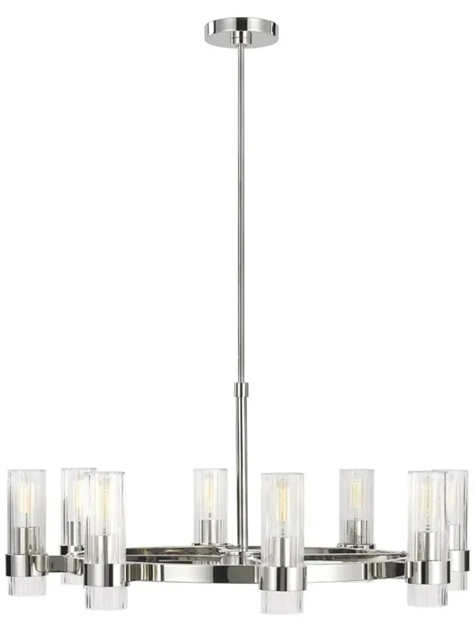 Chapman & Myers Geneva 8 Light Chandelier