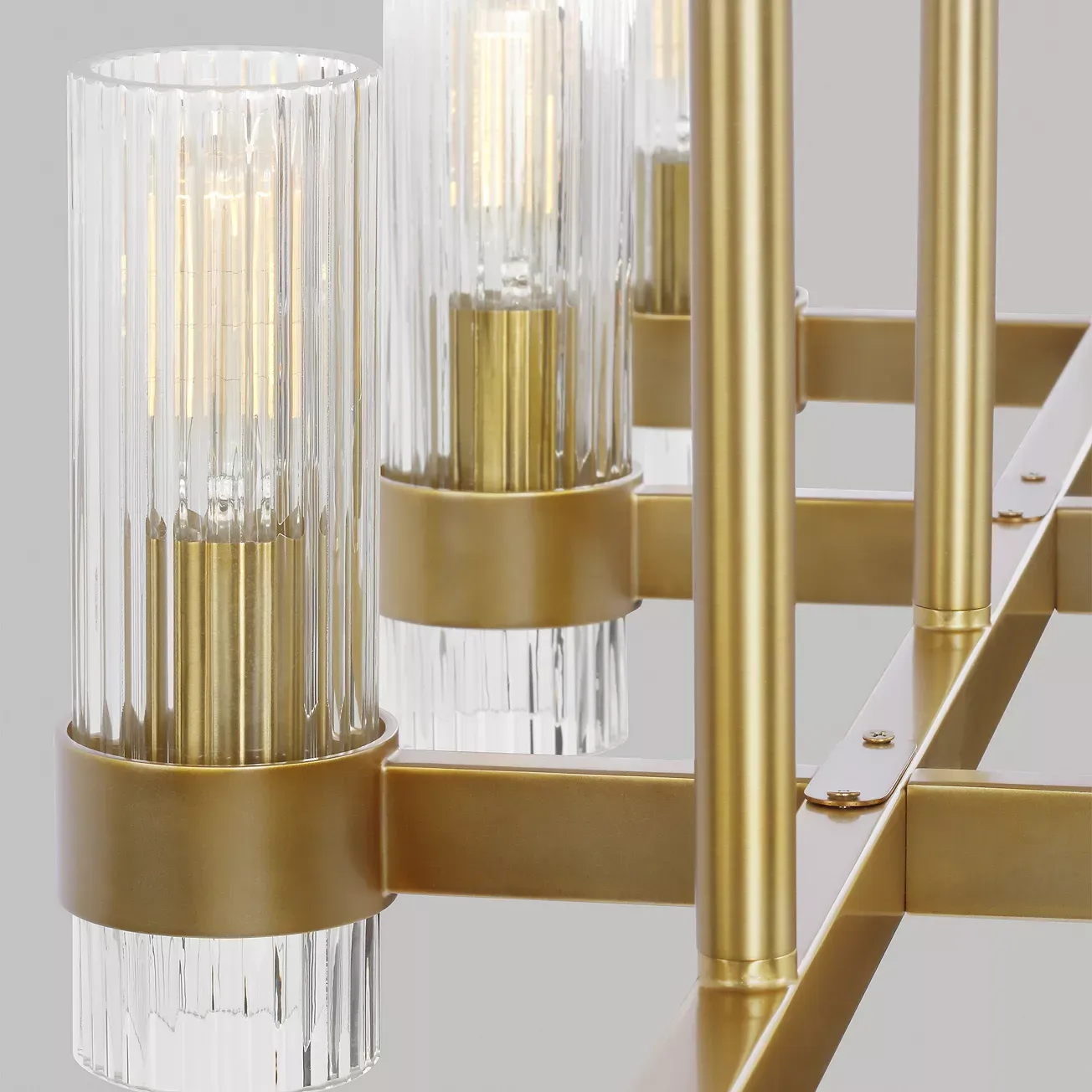 Chapman & Myers Geneva 10 Light Linear Chandelier