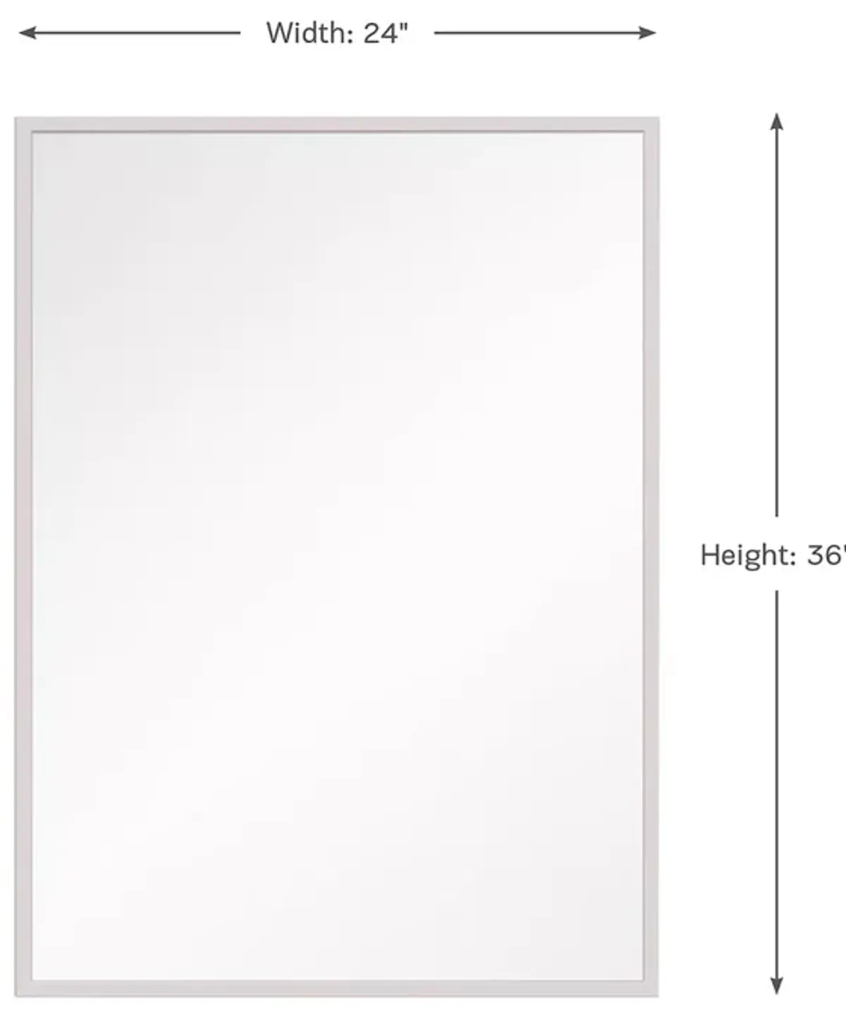 Sparrow & Wren Kit 36" Rectangular Mirror