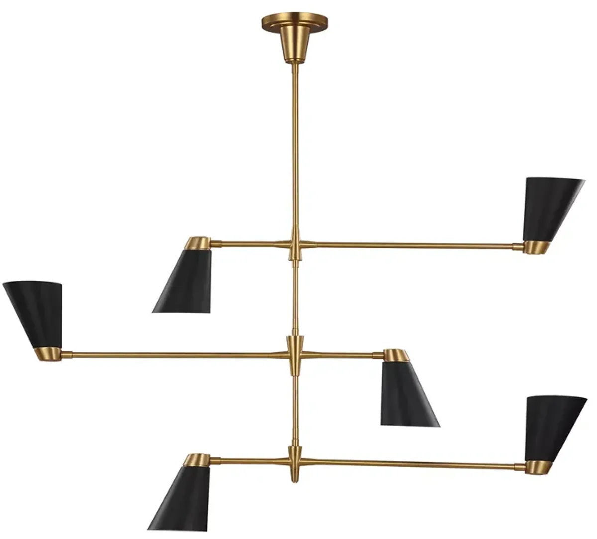 Thomas O'Brien Signoret 6 Light Medium Chandelier