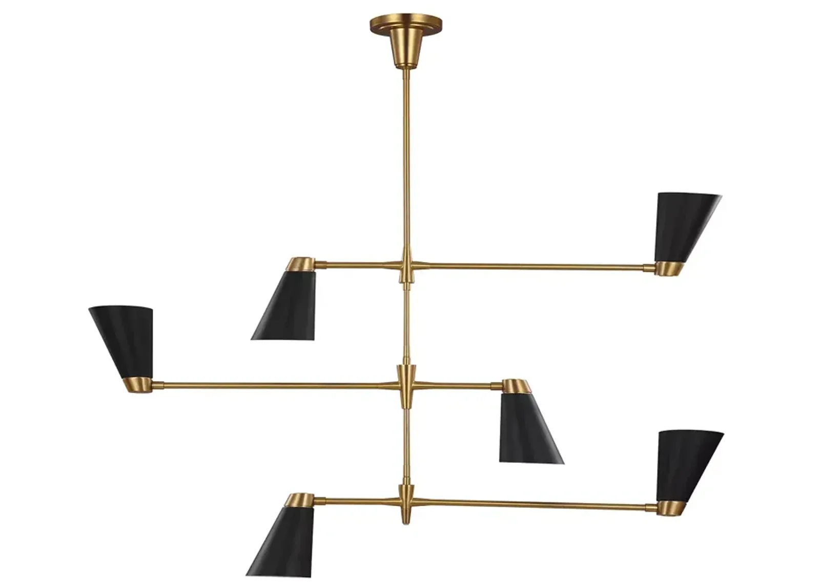 Thomas O'Brien Signoret 6 Light Medium Chandelier