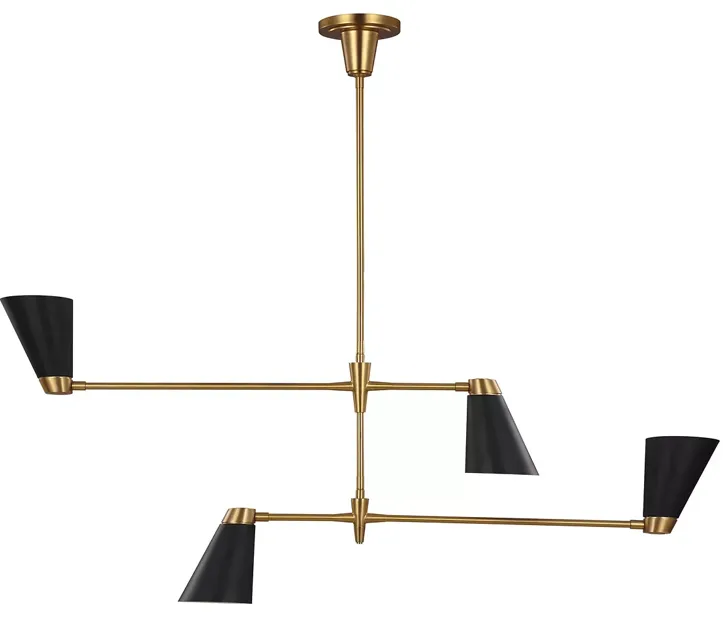 Thomas O'Brien Signoret 4 Light Medium Chandelier