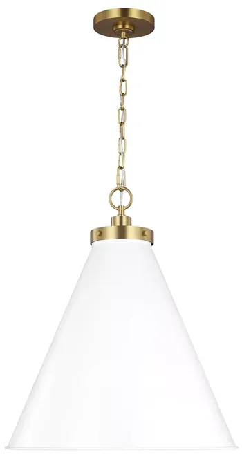 Generation Lighting Wellfleet Large Cone Pendant