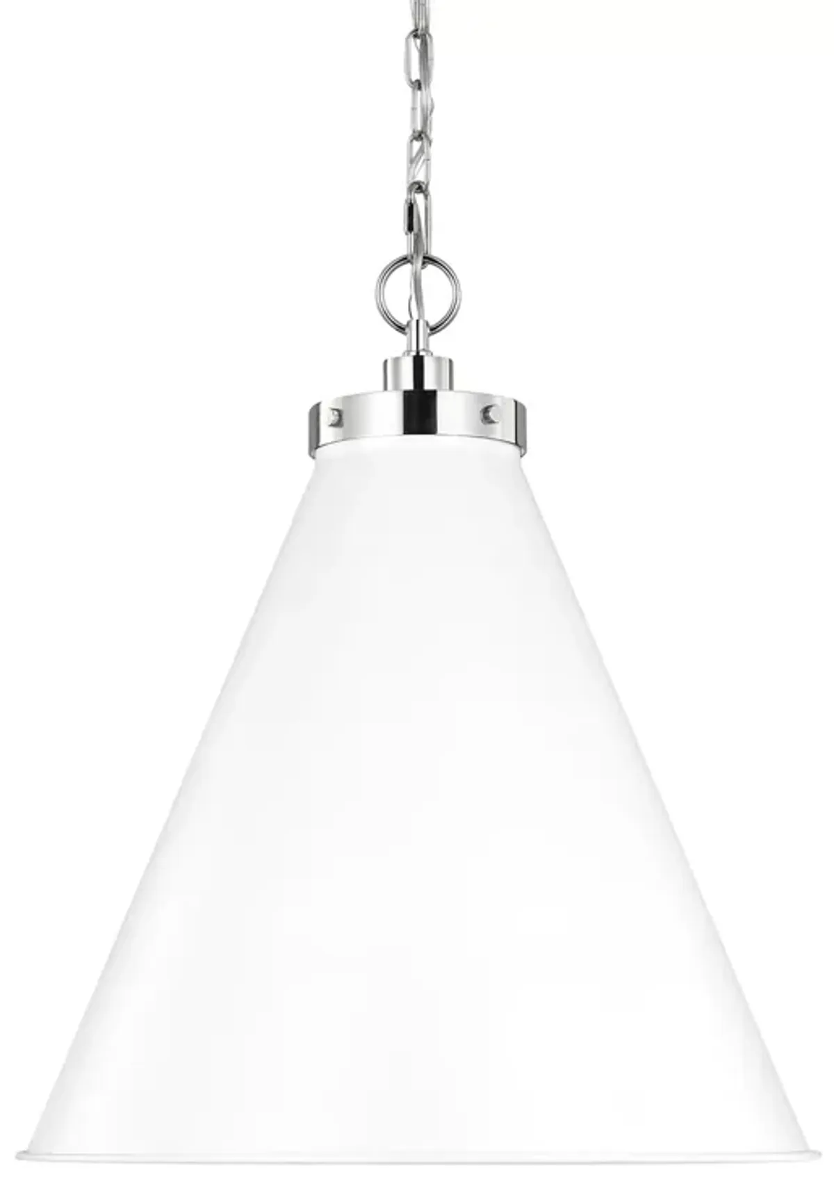 Chapman & Myers Wellfleet Large Cone Pendant