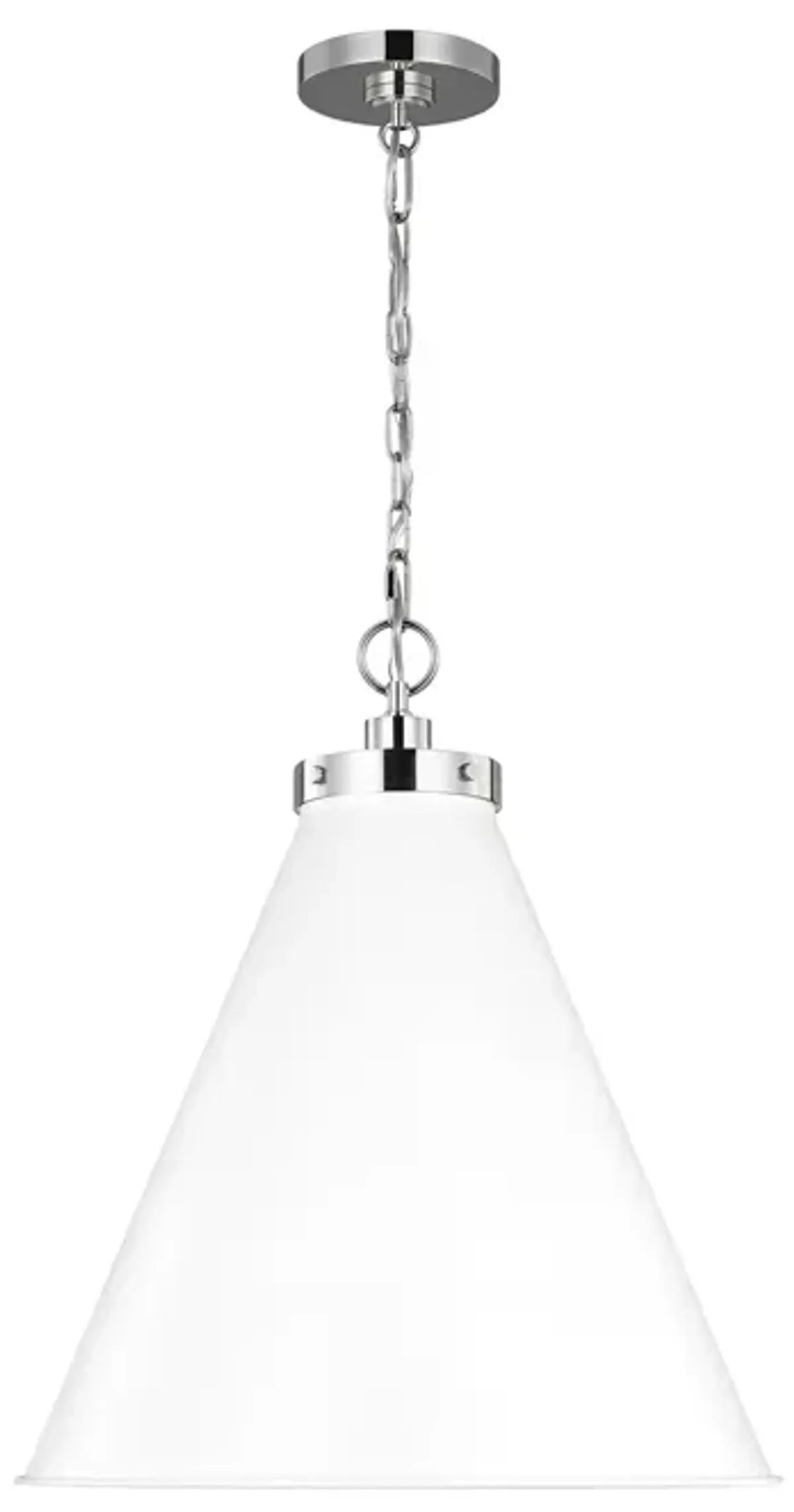 Chapman & Myers Wellfleet Large Cone Pendant