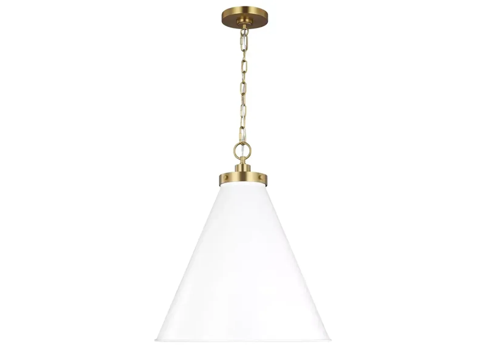 Generation Lighting Wellfleet Large Cone Pendant