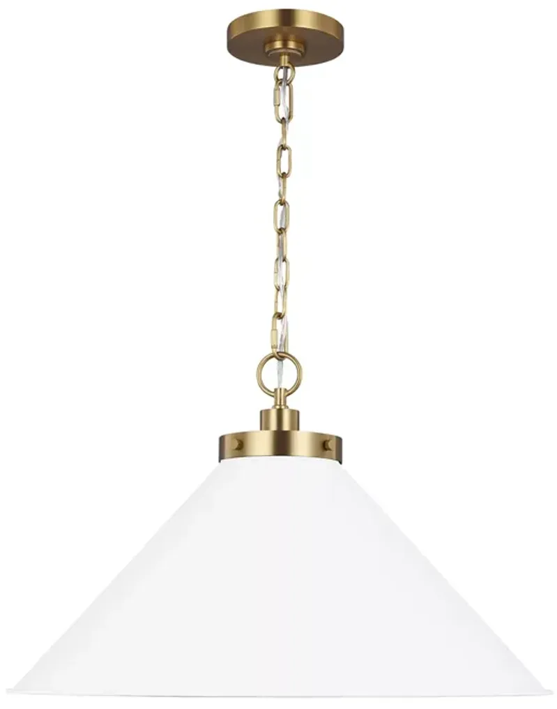 Generation Lighting Wellfleet Medium Wide Pendant