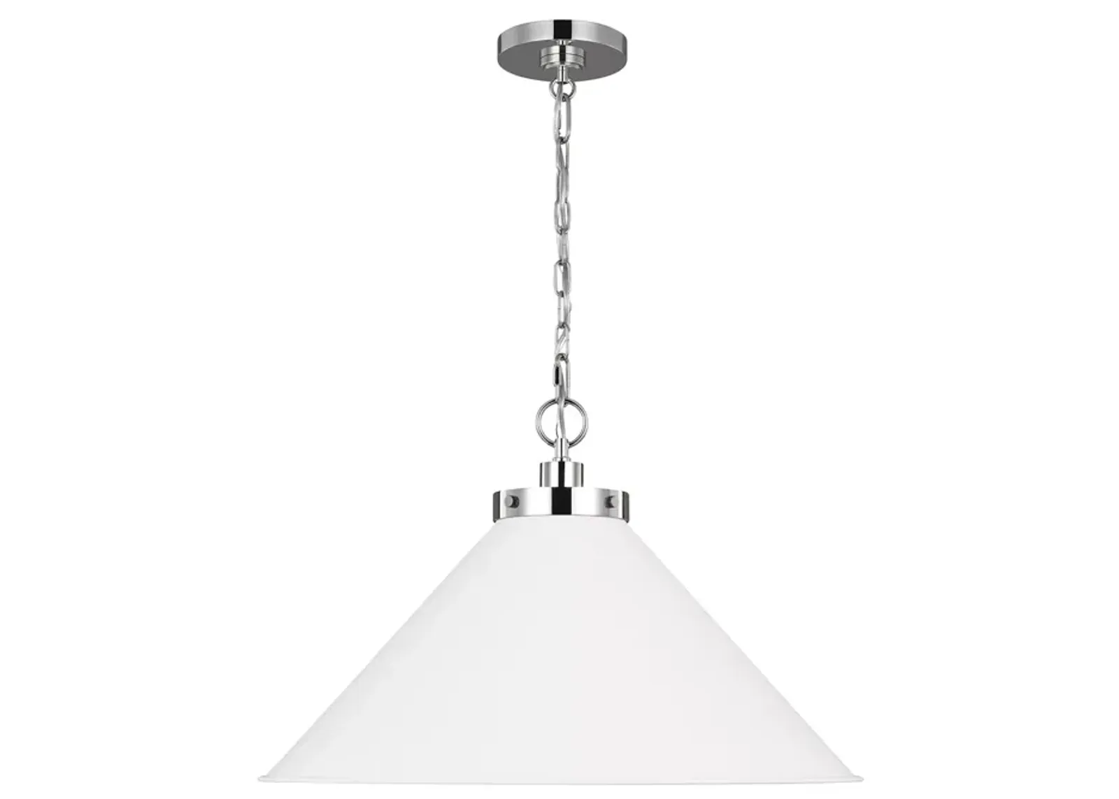 Generation Lighting Wellfleet Medium Wide Pendant