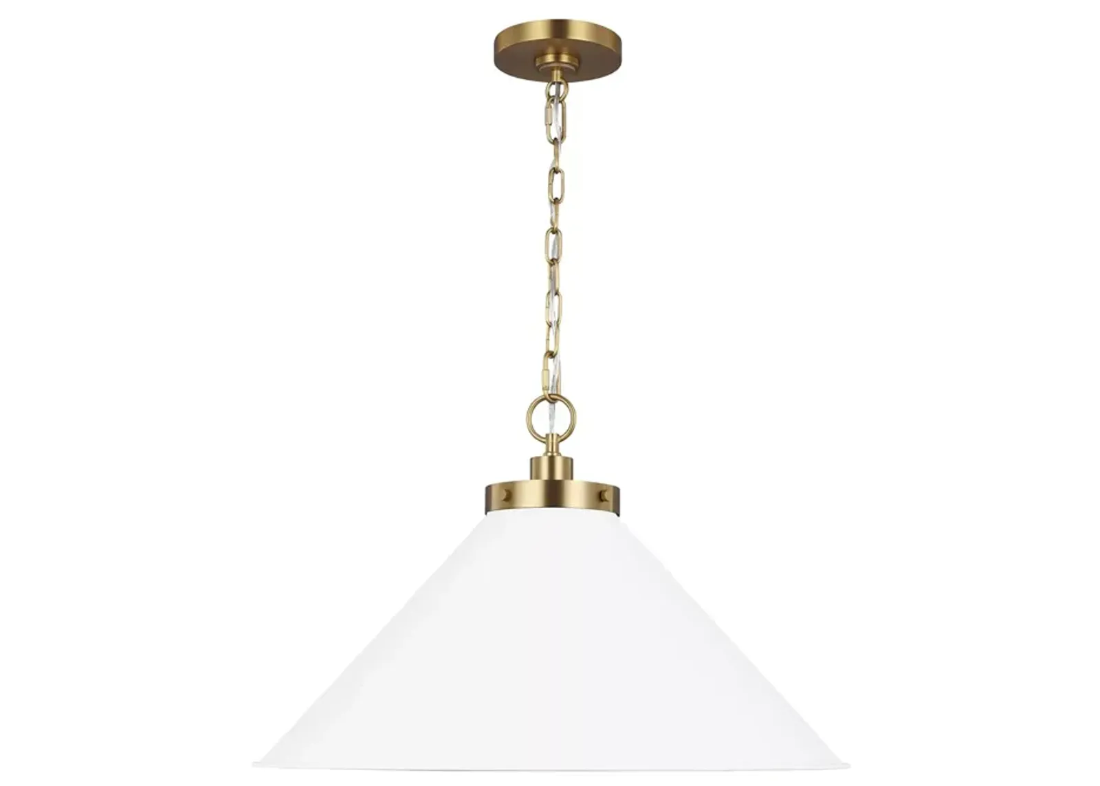 Generation Lighting Wellfleet Medium Wide Pendant