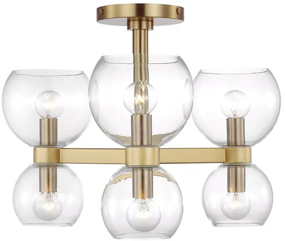 kate spade new york Londyn Semi Flush Mount Light Fixture