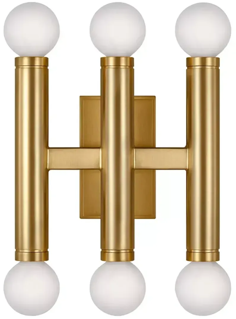 Thomas O'Brien Beckham Modern Triple Sconce