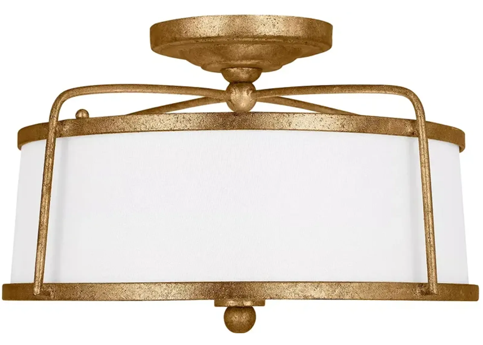 Chapman & Myers Stonington Medium Semi Flush Mount