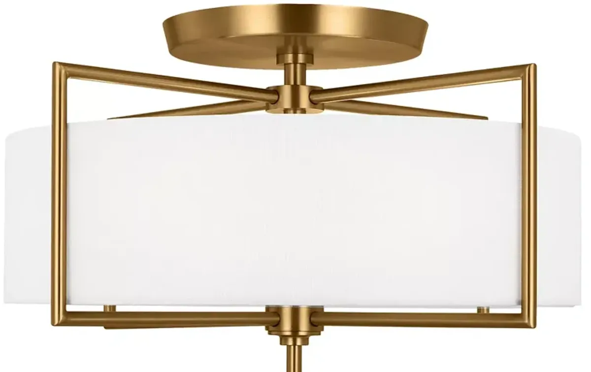 Chapman & Myers Perno Large Semi Flush Mount