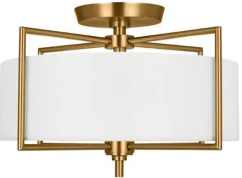 Chapman & Myers Perno Medium Semi Flush Mount