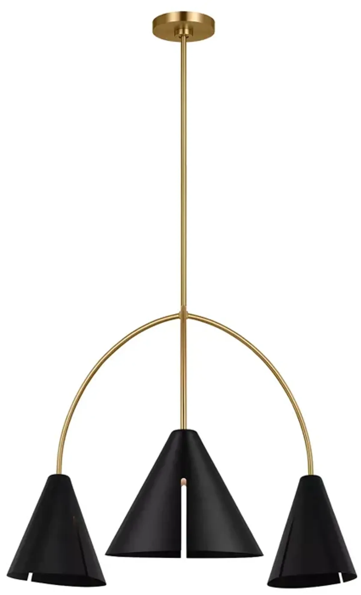 Kelly Wearstler Cambre Three Light Large Chandelier