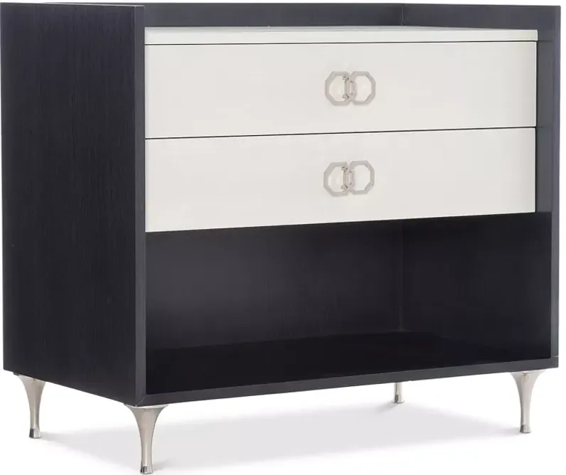 Bernhardt Silhouette 2 Drawer Nightstand