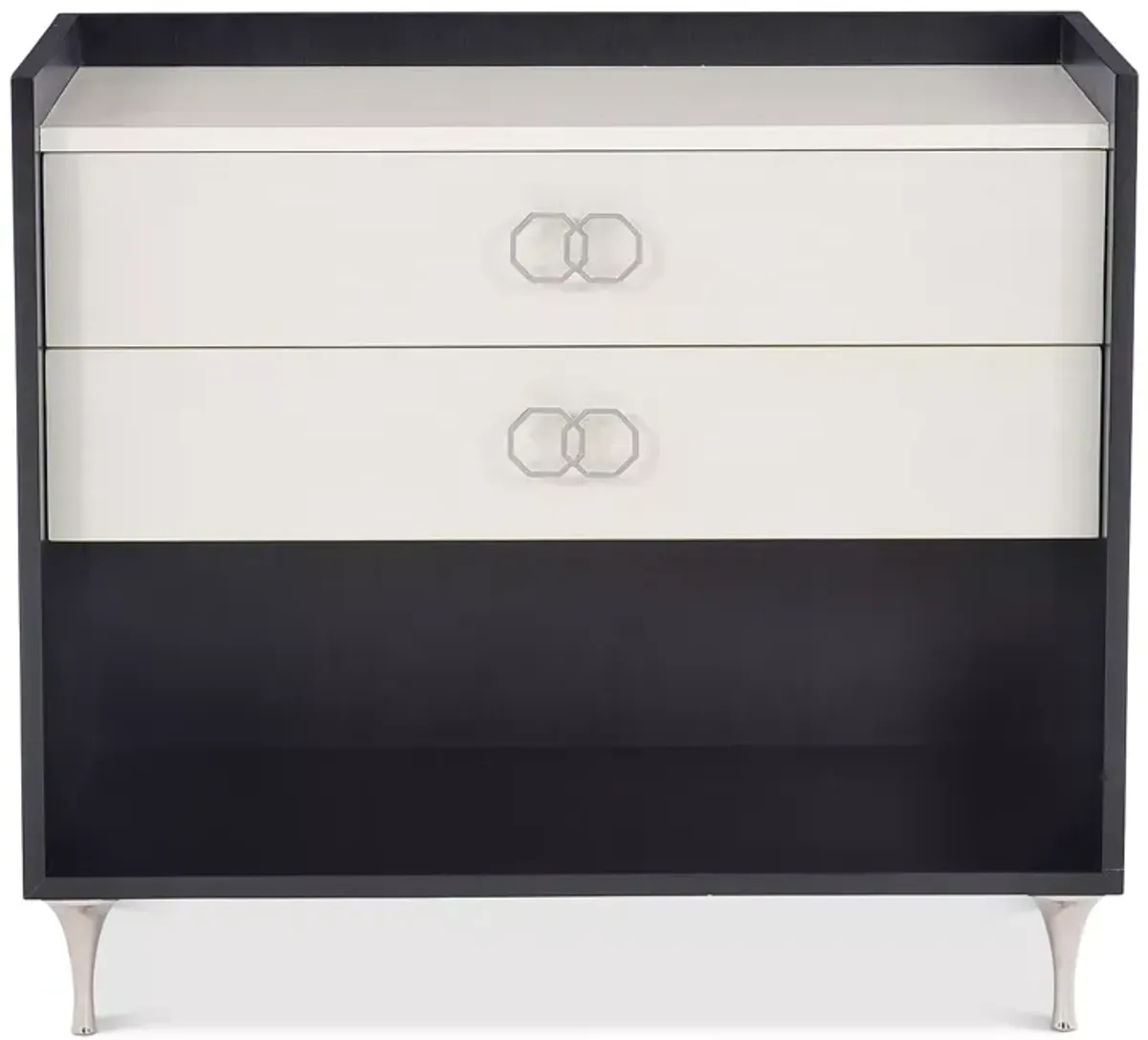 Bernhardt Silhouette 2 Drawer Nightstand