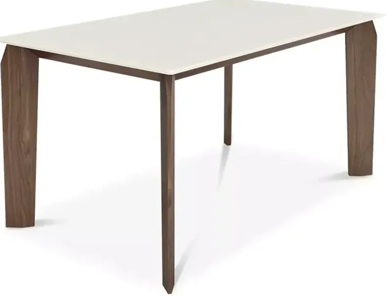 Huppe Magnolia 60" Lacquered Glass Top Dining Table
