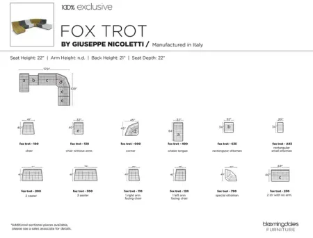 Giuseppe Nicoletti Fox Trot Chair