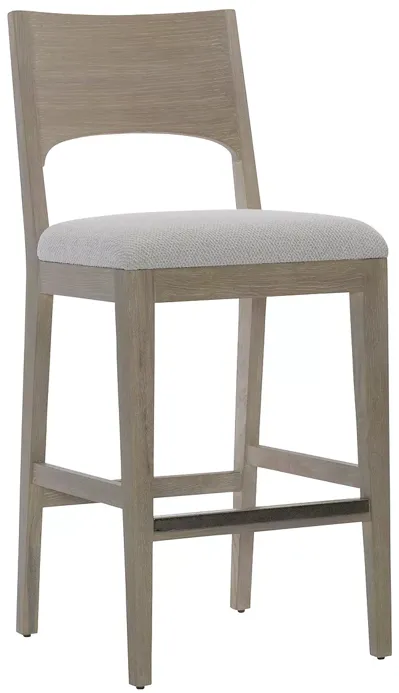 Bernhardt Solaria Wood Back Bar Stool