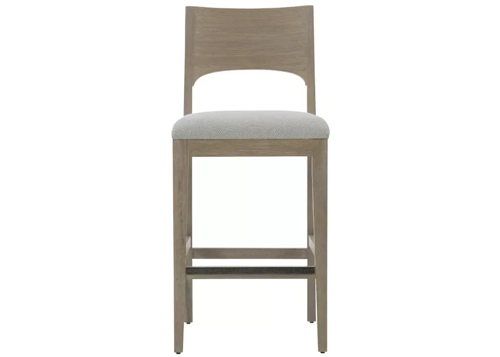 Bernhardt Solaria Wood Back Bar Stool