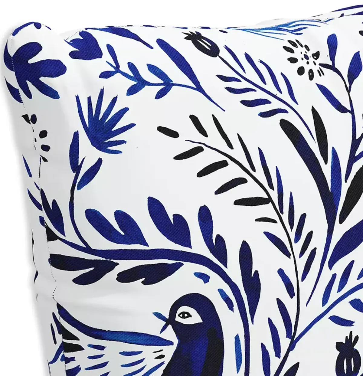 Sparrow & Wren Down Pillow in Suki Chinois, 20" x 20"