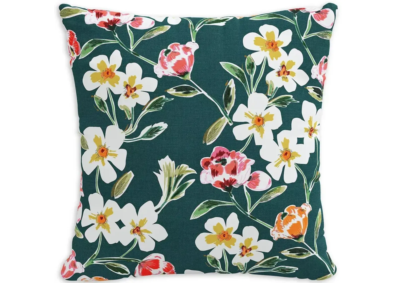 Sparrow & Wren Down Pillow in Summer, 20" x 20"