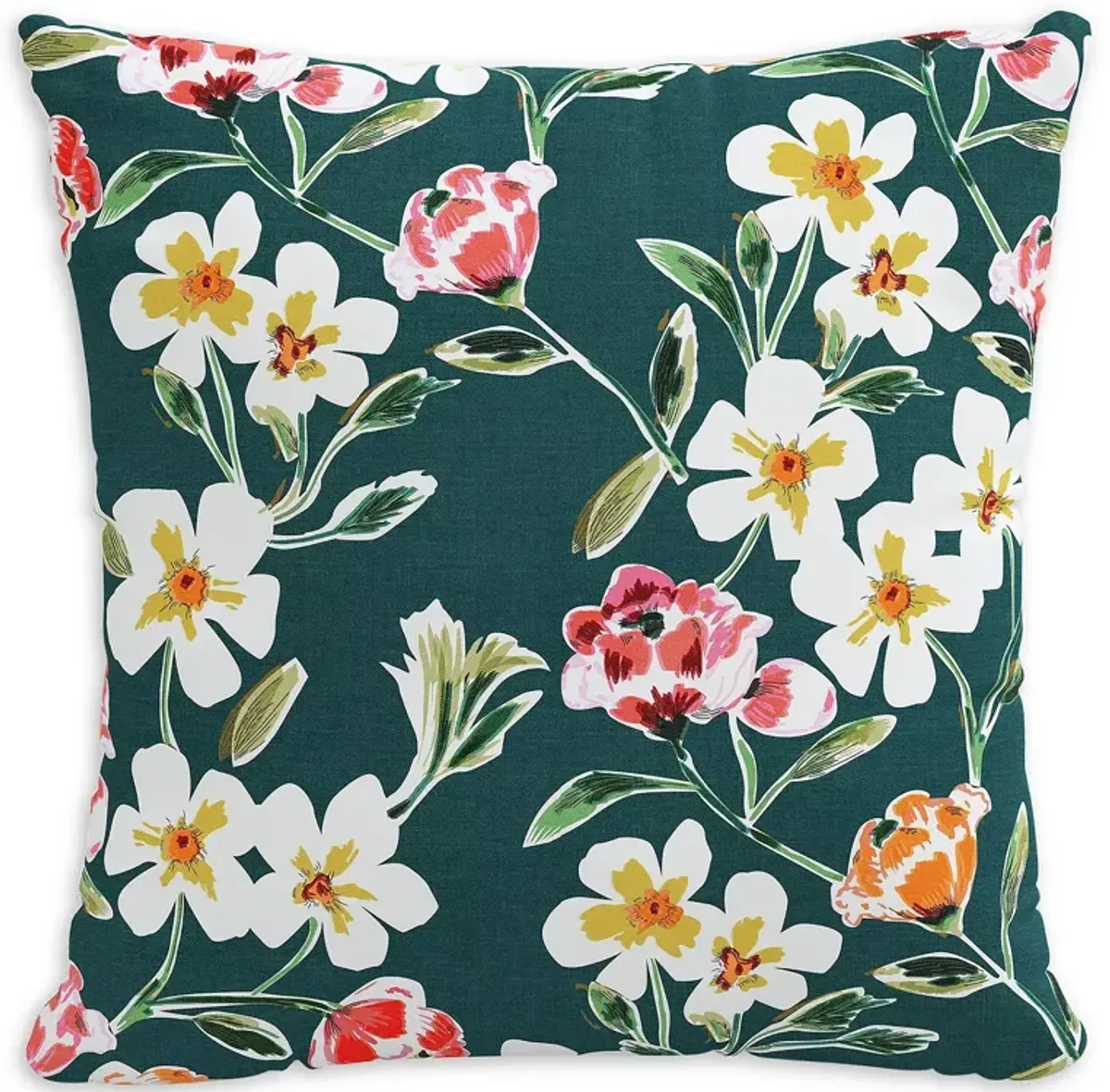 Sparrow & Wren Down Pillow in Summer, 20" x 20"