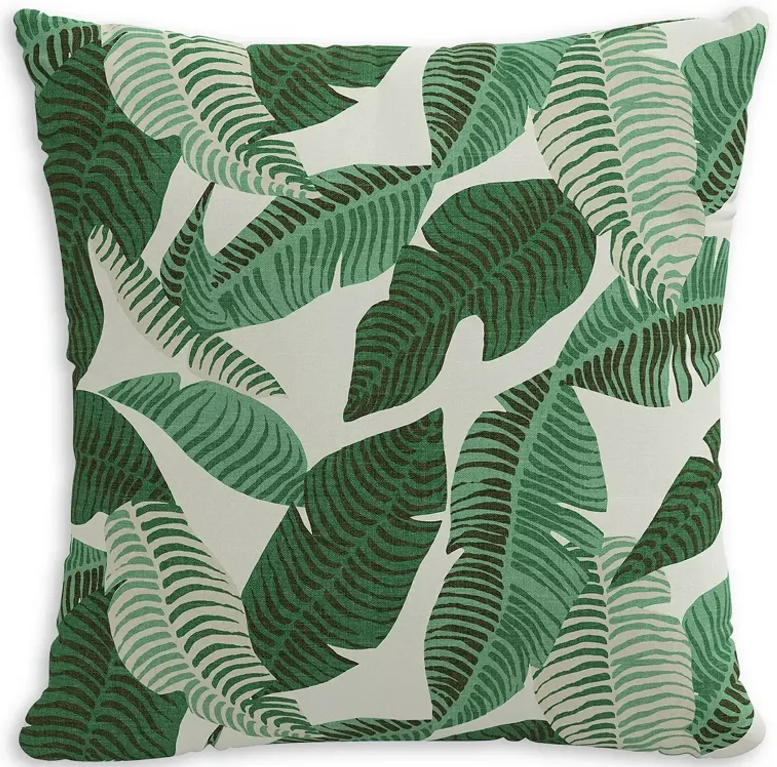 Sparrow & Wren Banana Palm Natural Down Pillow, 20" x 20"