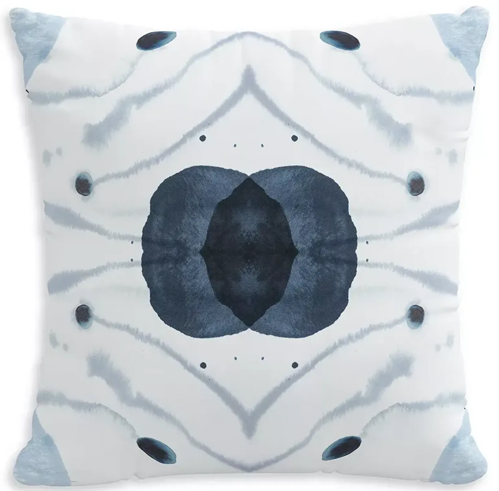 Sparrow & Wren Delray Blue Down Pillow, 20" x 20"