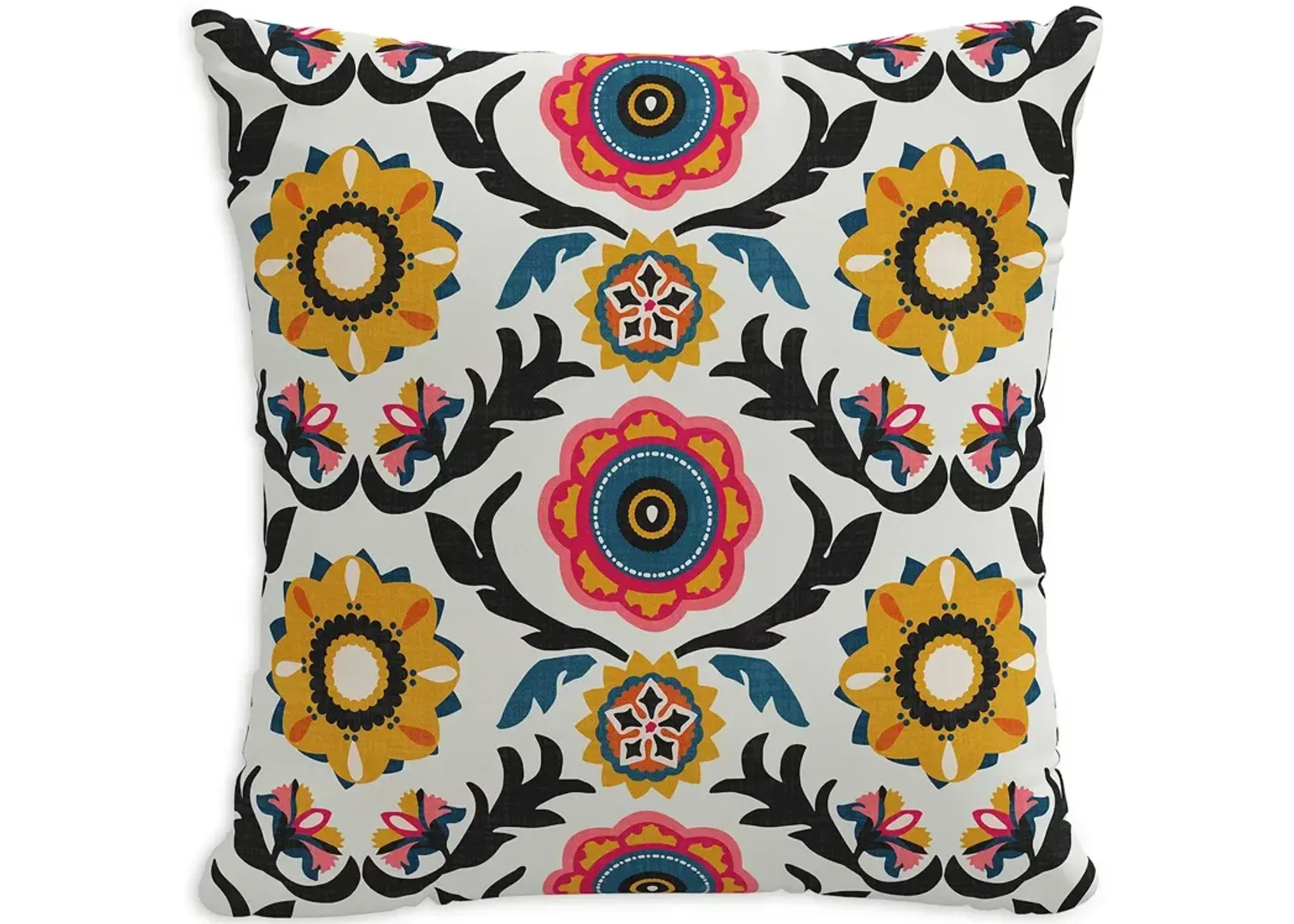 Sparrow & Wren Down Pillow in Tulum, 20" x 20"