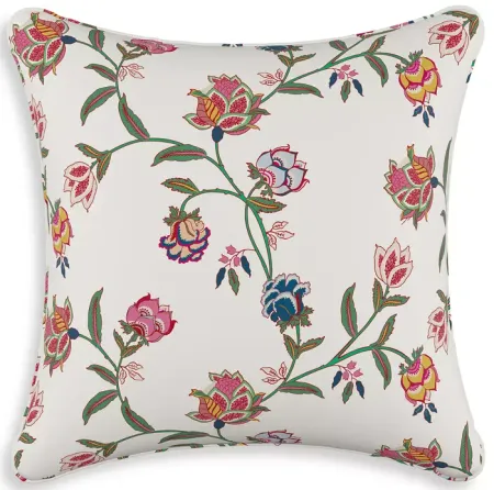 Sparrow & Wren Chintz Floral Multi Down Pillow, 20" x 20"