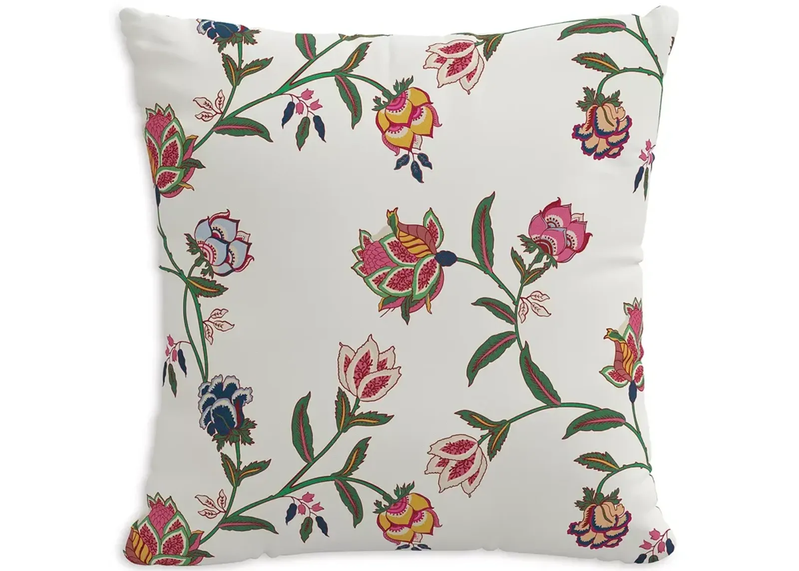 Sparrow & Wren Chintz Floral Multi Down Pillow, 20" x 20"