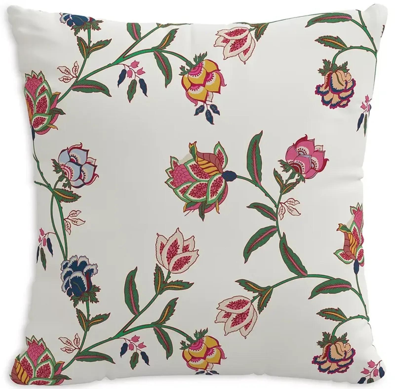 Sparrow & Wren Chintz Floral Multi Down Pillow, 20" x 20"