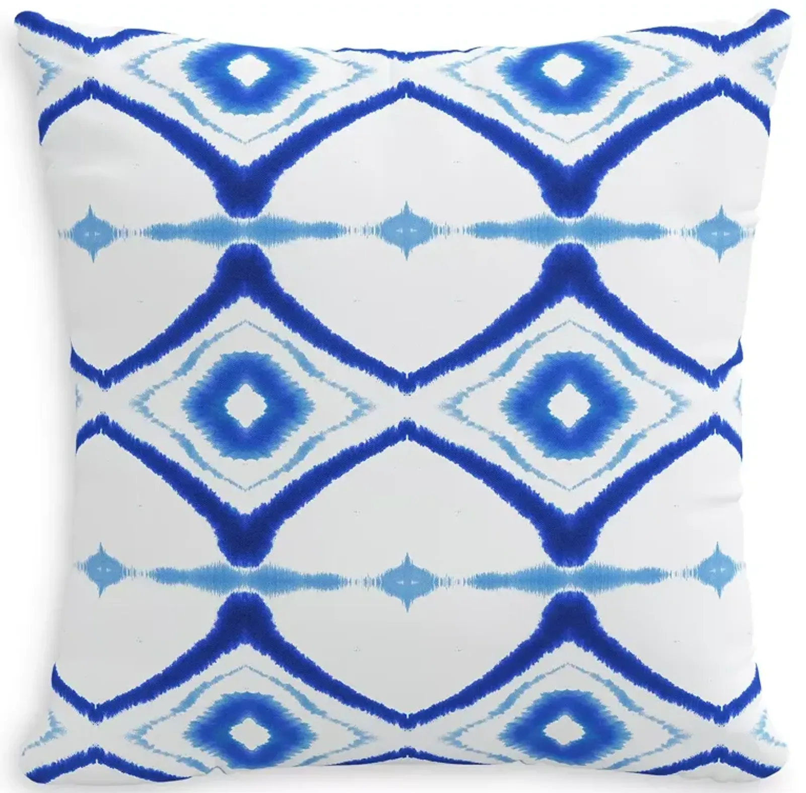 Sparrow & Wren Alena Dye Blue Down Pillow, 20" x 20"