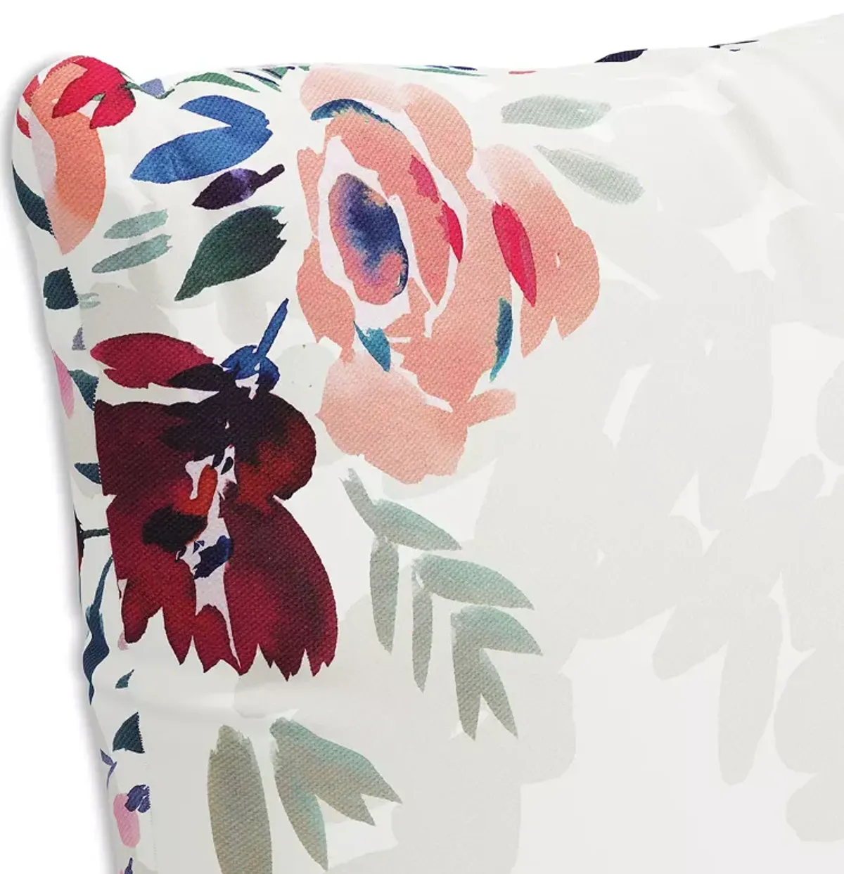 Sparrow & Wren Bianca Floral Multi Down Pillow, 20" x 20"