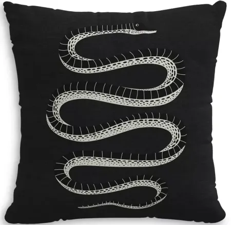 Snake Climb Down Pillow, 20" x 20"