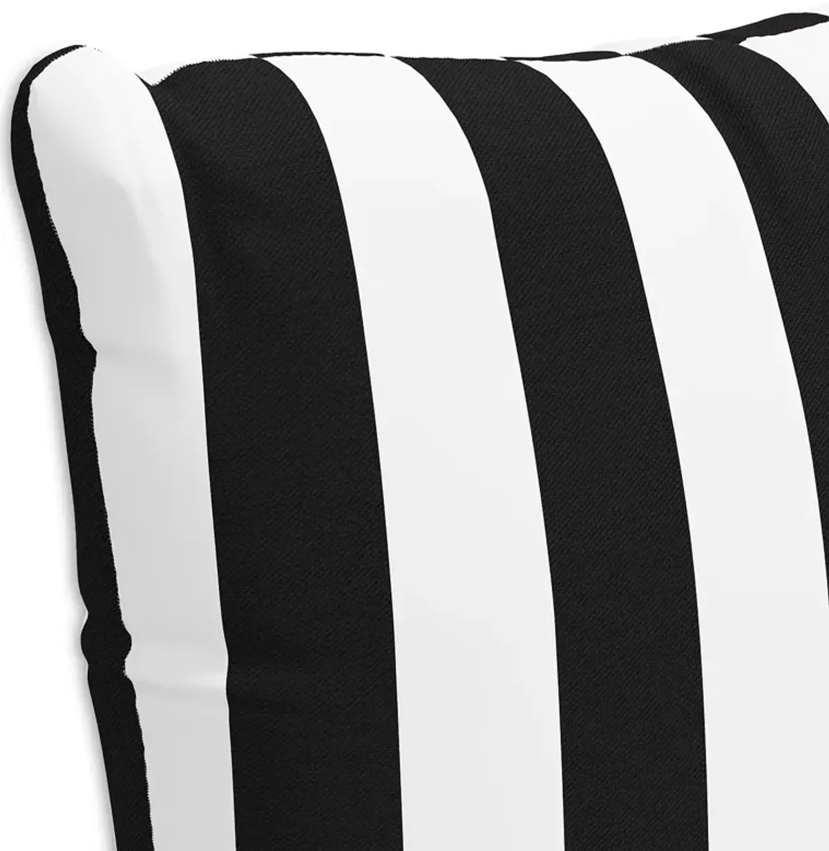 Sparrow & Wren Down Pillow in Canopy Stripe, 20" x 20"