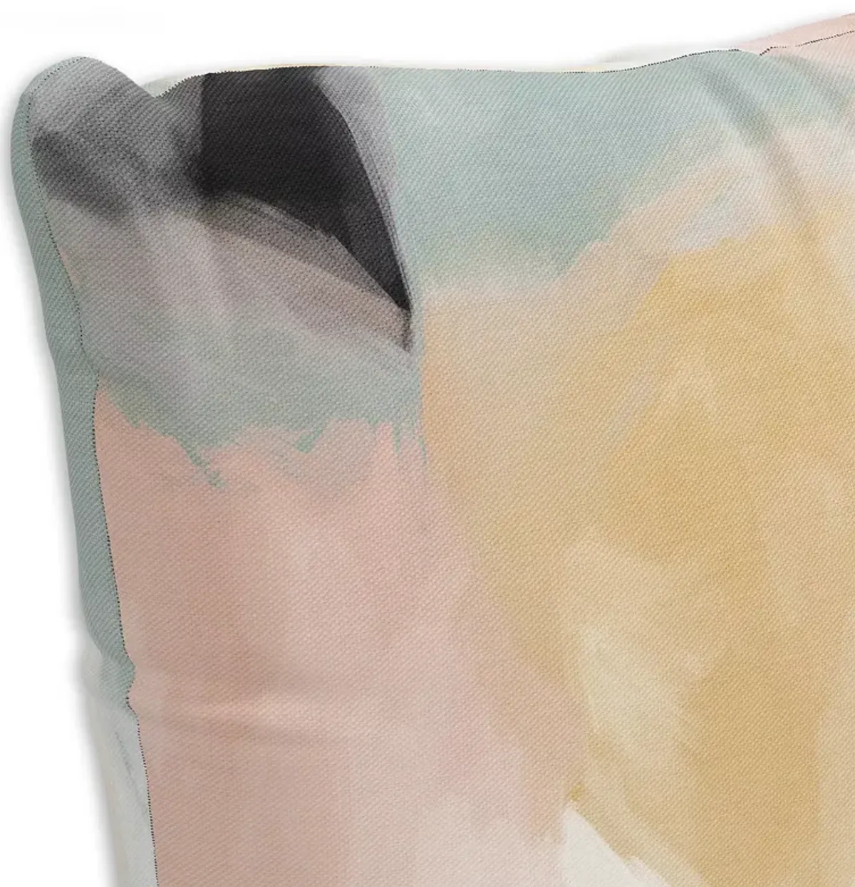 Sparrow & Wren Down Pillow in Abstract Cloud, 20" x 20"