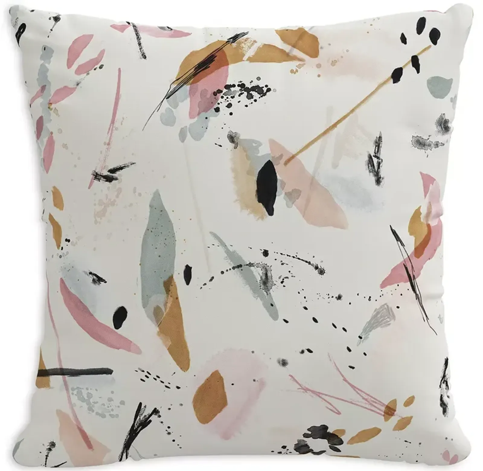 Sparrow & Wren Down Pillow in Painter Blush, 20" x 20"