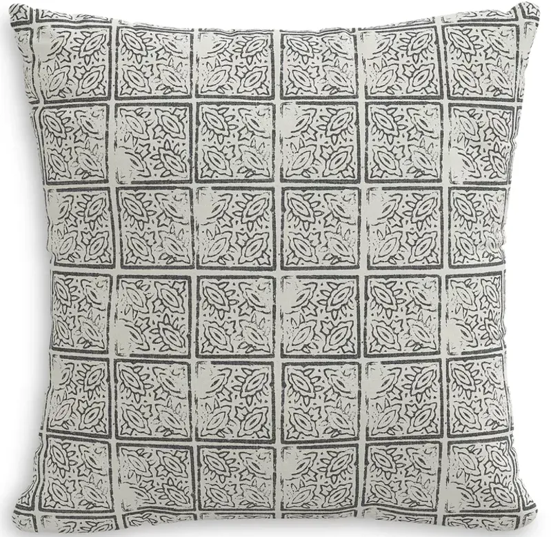 Sparrow & Wren Down Pillow in Tallulah Tile, 20" x 20"
