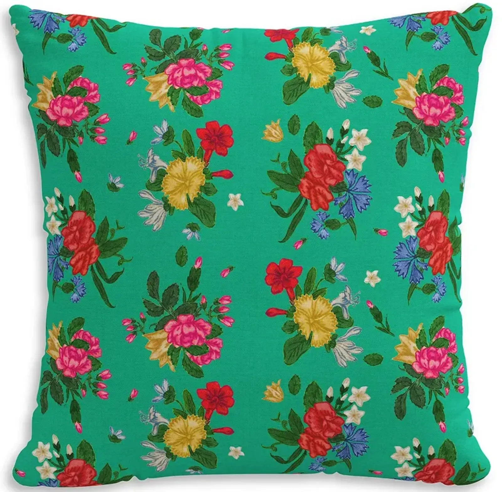 Sparrow & Wren Down Pillow in Ida Bouquet, 20" x 20"