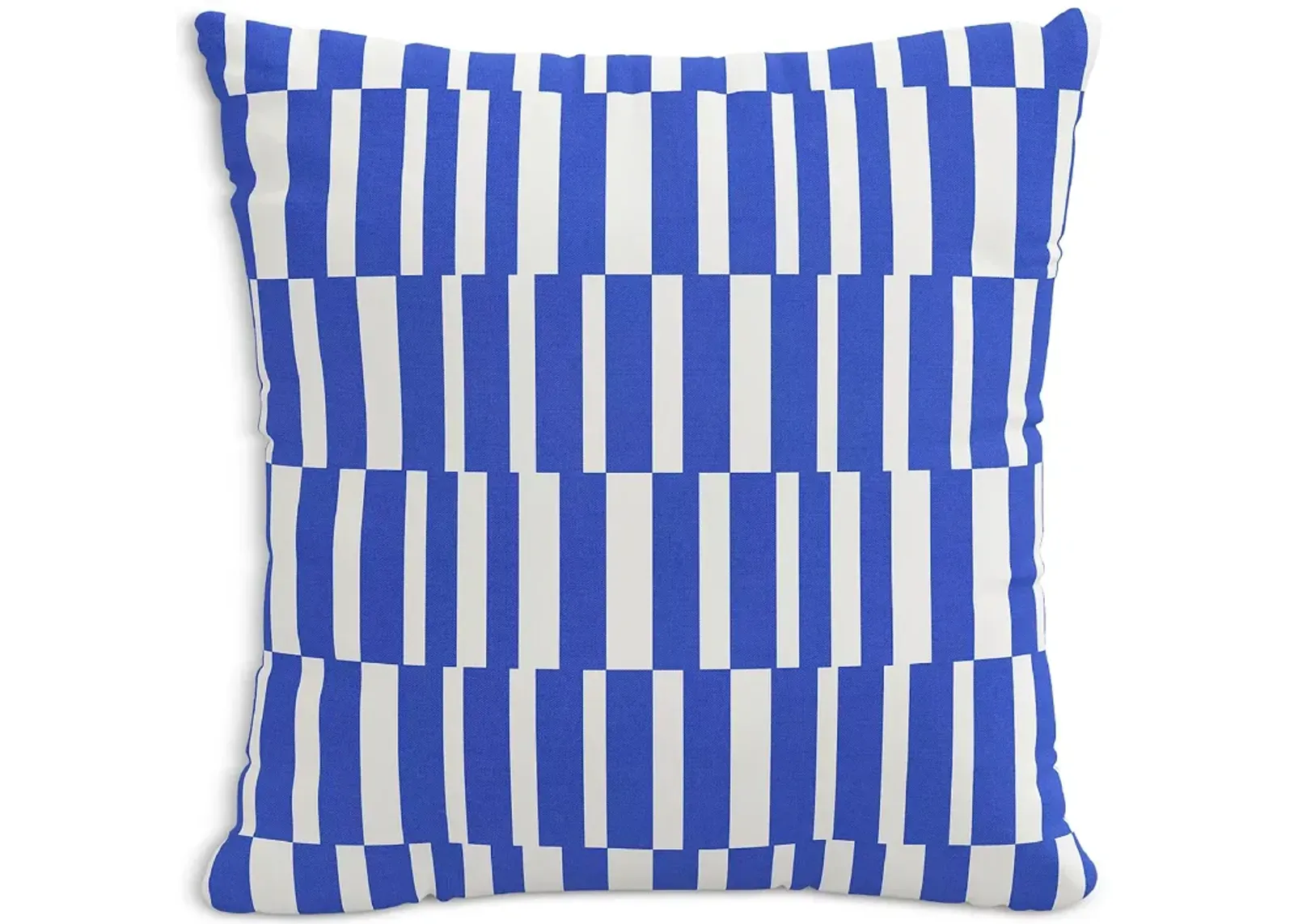 Sparrow & Wren Down Pillow in Jump Stripe, 20" x 20"