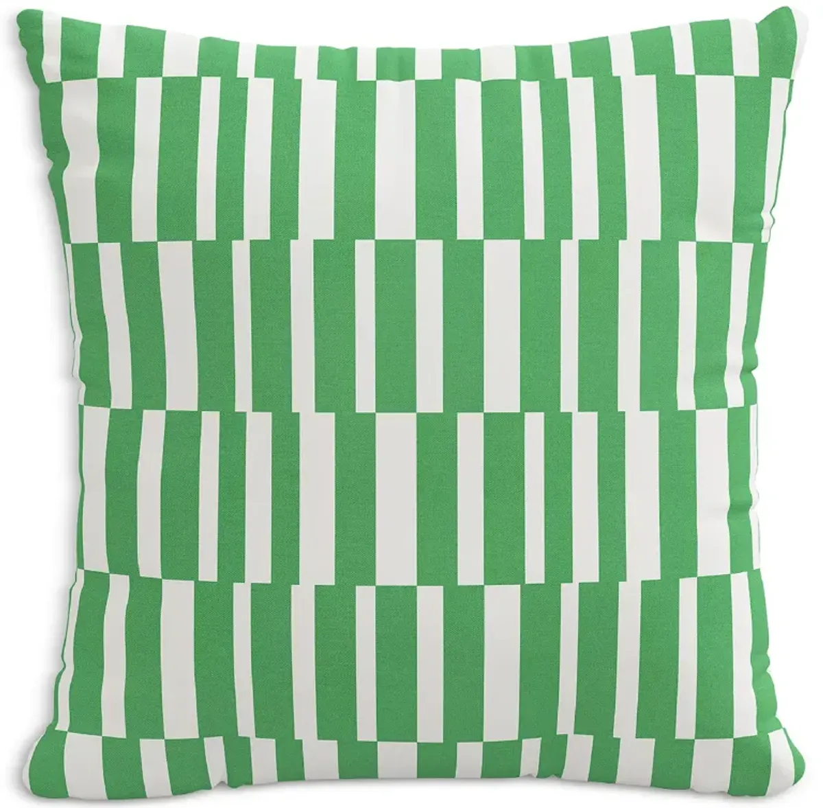 Sparrow & Wren Down Pillow in Jump Stripe, 20" x 20"